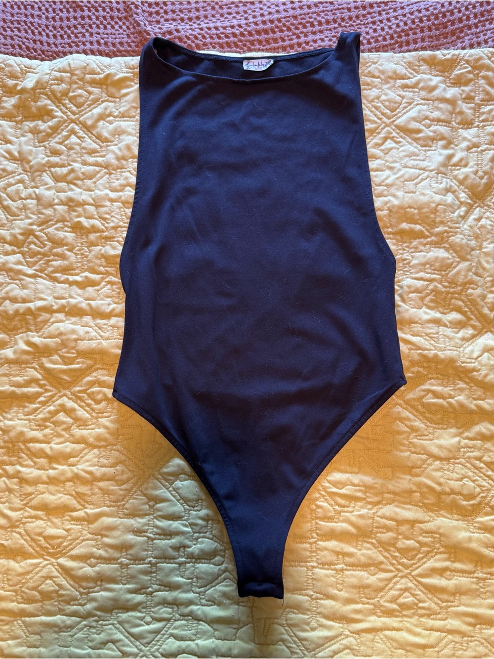 Free People Black Body suit